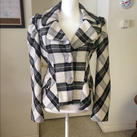 Lulumari plaid coat - Picture 1 of 7